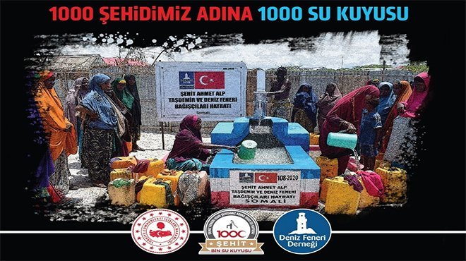 1000 Şehide 1000Su Kuyusu Projesi Start alıyor
