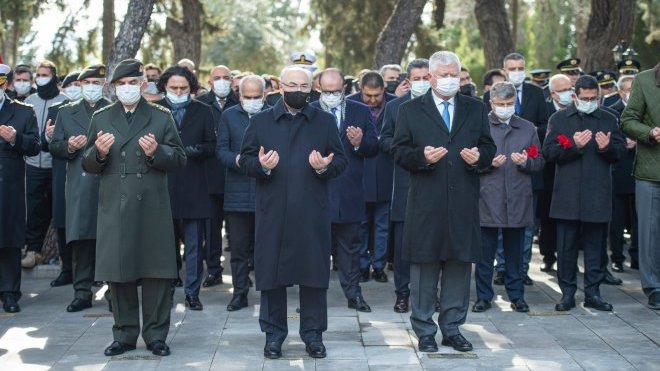 107. yılında Çanakkale Zaferi İzmir’de anıldı