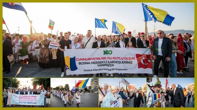 17’NCİ BALKANLILAR HALK DANSLARI VE KÜLTÜR FESTİVALİ BAŞLADI