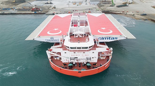 1915 Çanakkale Köprüsü İçin 350 Adet Boeing 747 Ağırlığındaki Tabliyelerin Yükleme ve Tahliye İşlemini Hareket Yapacak