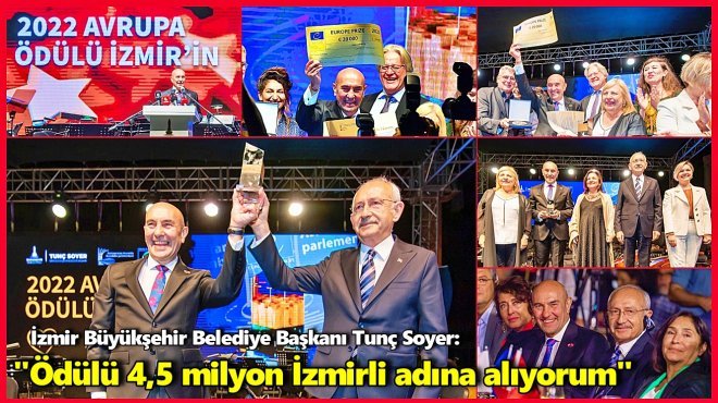 2022 AVRUPA ÖDÜLÜ İZMİR’İN...