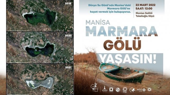 22 Mart'ta Marmara Gölü için büyük buluşma
