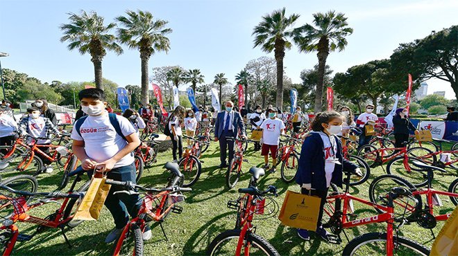 23 Nisan'da 101 çocuğa 101 bisiklet