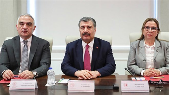 3 bakandan koronavirüs'le ilgili ortak açıklama