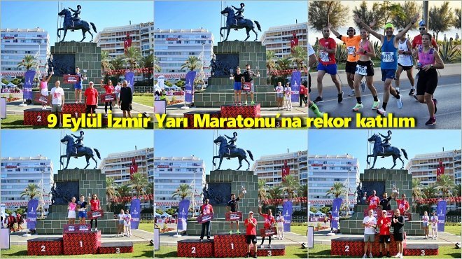 3 BİN ATLET İZMİR’İN 100. YILI İÇİN KOŞTU