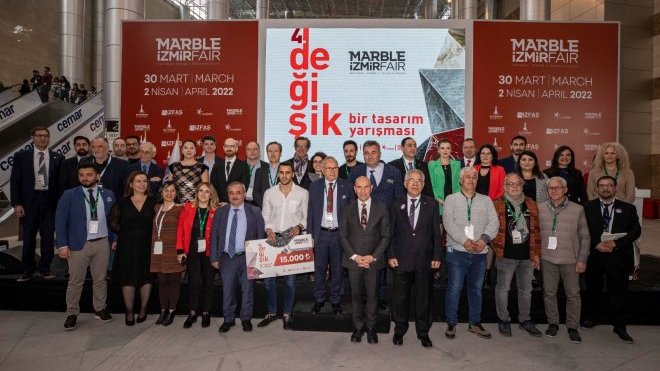 4. Değişik Doğal Taş Tasarım Yarışması'nın kazananları belli oldu