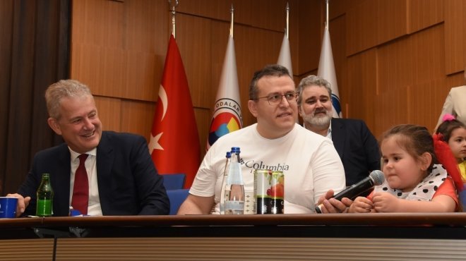 5 yaşındaki İZTO Başkanı'ndan 'okul' talimatı!..