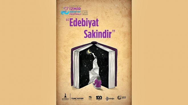 6. İZMİR ULUSLARARASI EDEBİYAT FESTİVALİ, ‘EDEBİYAT SAKİNDİR’ TEMASIYLA GERÇEKLEŞECEK