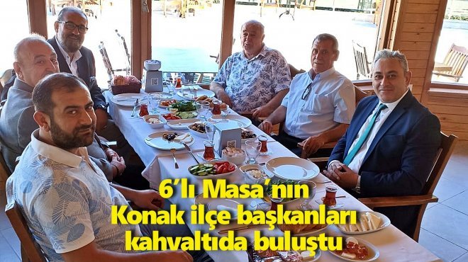 6’LI MASADA AYDINLIK GÜNLERİN UMUDU VAR!..