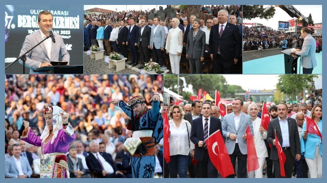 87. ULUSLARARASI BERGAMA KERMES FESTİVALİ'NE MUHTEŞEM AÇILIŞ