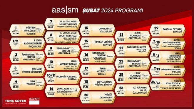 AASSM ŞUBAT'TA DA ÇOK CANLI…