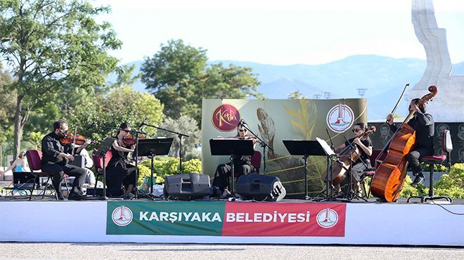 Açık havada klasik müzik keyfi