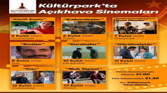 Açıkhava Sinema Günleri başlıyor