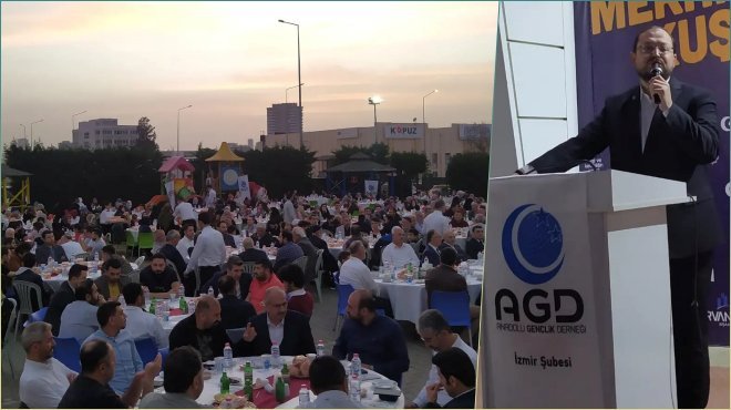 AGD Genel Başkanı İzmir’de iftar ve sahur yaptı