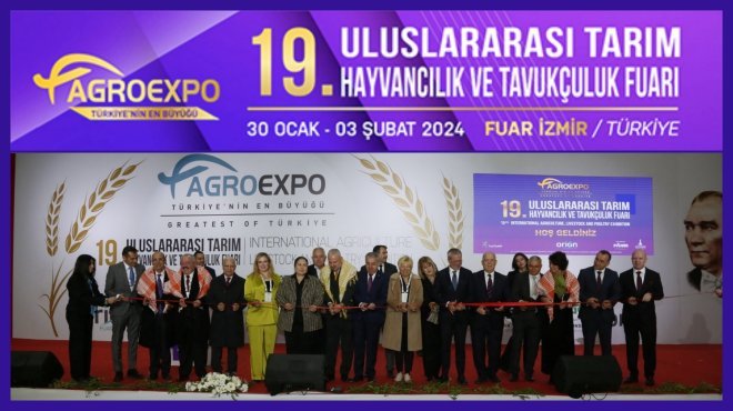 AGROEXPO KAPILARINI DÜNYA TARIMINA AÇTI