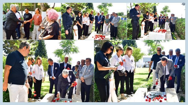 AHMET PİRİŞTİNA VEFATININ 19. YILINDA MEZARI BAŞINDA ANILDI