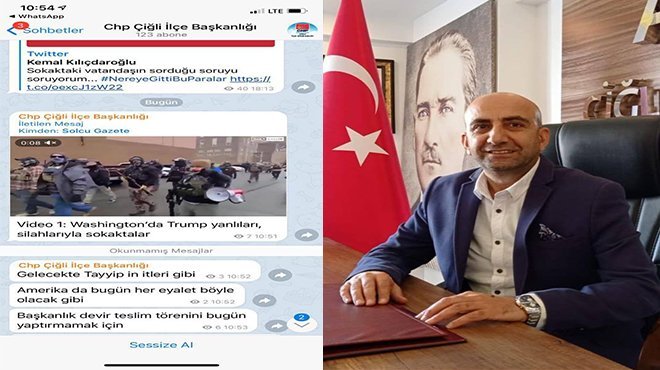 AK Parti’den CHP Çiğli ilçe örgütüne tepki