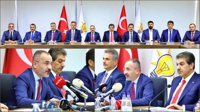 AK PARTİ’DEN İZMİR’DE ORTAK BİLDİRİ: YALANDAN ‘ENGELLENİYORUZ’ DİYORLAR, TEK PROJE ÜRETMİYORLAR!..