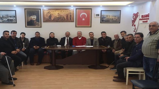 AK Parti’den İzmir Elazığlılar Derneğine Geçmiş Olsun Ziyareti