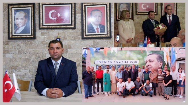 AK PARTİ FOÇA İLÇE BAŞKANLIĞI'NDA ÜMİT ARSLAN DÖNEMİ