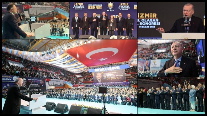 AK PARTİ İZMİR 8. OLAĞAN İL KONGRESİ COŞKUYLA GERÇEKLEŞTİ...