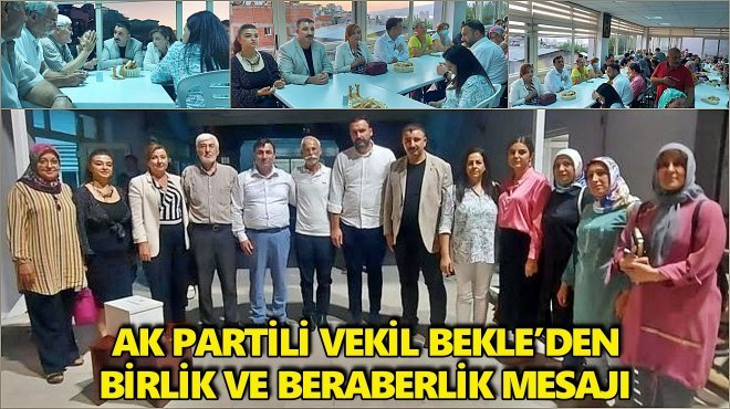 AK PARTİ İZMİR AİLESİ, CEMEVİ’NDE VATANDAŞLARLA ORUÇ AÇTI