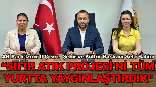 AK Parti İzmir’den Dünya Çevre Günü açıklaması...