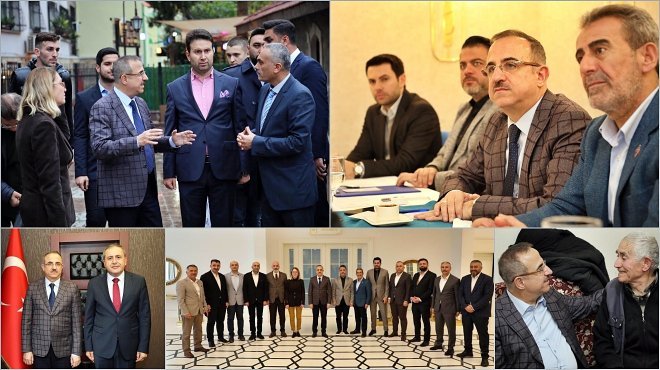 AK PARTİ İZMİR İL BAŞKANI'NDAN KARŞIYAKA’DA 'TÜRKİYE YÜZYILI' VURGUSU