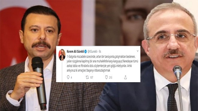 AK Parti İzmir İl Başkanı Sürekli'den CHP'ye tepki!