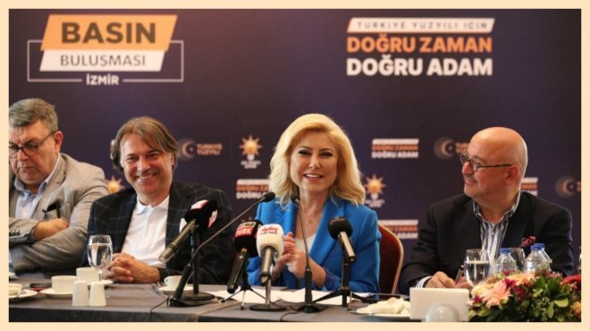 AK PARTİ MİLLETVEKİLİ ADAYI ŞEBNEM BURSALI GAZETECİ MESLEKTAŞLARIYLA BULUŞTU