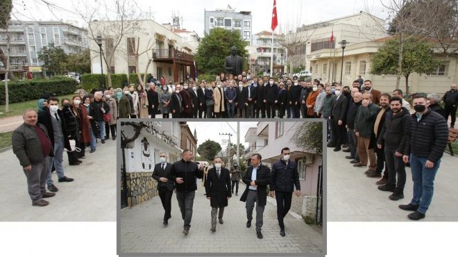 AK Parti, Seferihisar’da tam kadro sahadaydı