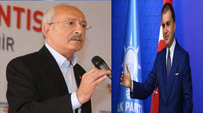 AK Parti Sözcüsü Ömer Çelik'ten Kılıçdaroğlu'na yanıt