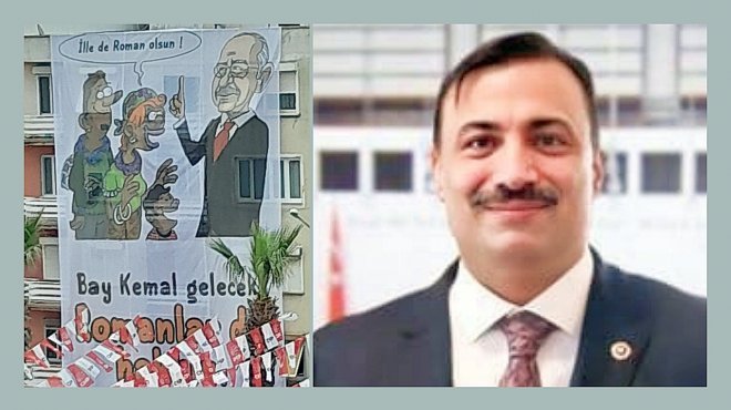 AK PARTİLİ BEKLE’DEN CHP’NİN MENEMEN’DE AÇTIĞI ROMAN KARİKATÜRÜNE TEPKİ