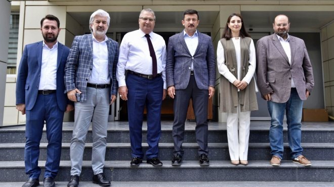 Ak Partili Dağ’dan Başkan Çerçi’ye ziyaret...