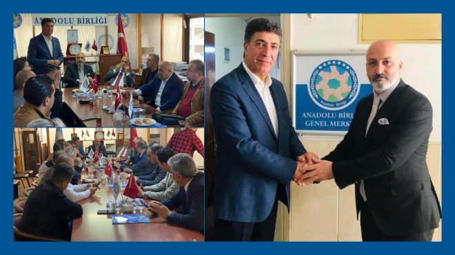 AK PARTİLİ GÜLDOĞAN’DAN ANADOLU BİRLİĞİ’NE DEPREM ZİYARETİ