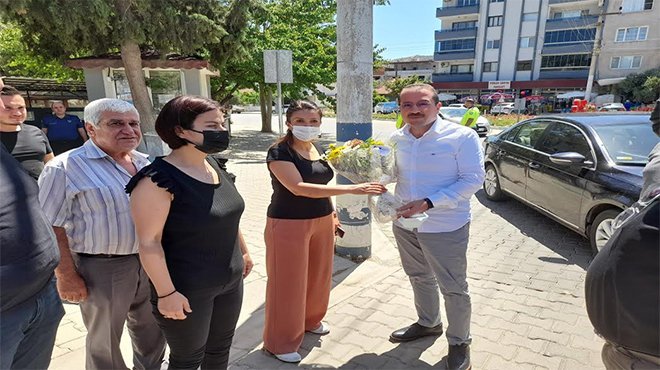 AK PARTİLİ KIRKPINAR’DAN KEMALPAŞA VE KİRAZ’A GEÇMİŞ OLSUN ZİYARETİ