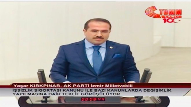 AK PARTİLİ KIRKPINAR GENEL KURULA HİTAP ETTİ