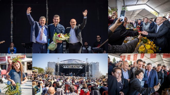 Alaçatı Ot Festivali’nde başkanlara büyük ilgi