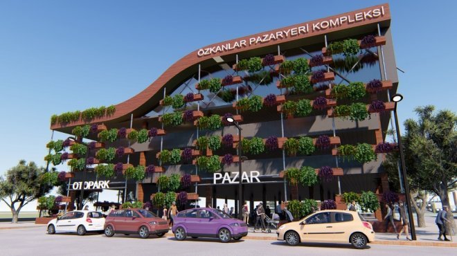 Ali Aslan, Özkanlar Pazaryeri tanıtımını paylaştı