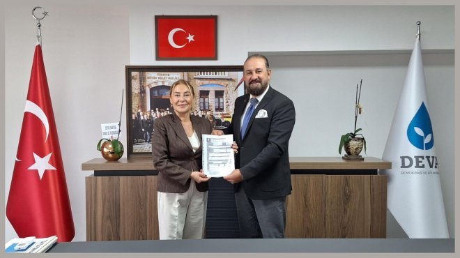 ALİ RIZA UYGUR, DEVA PARTİSİ’NDEN KONAK BELEDİYE BAŞKAN ADAY ADAYI OLDU…