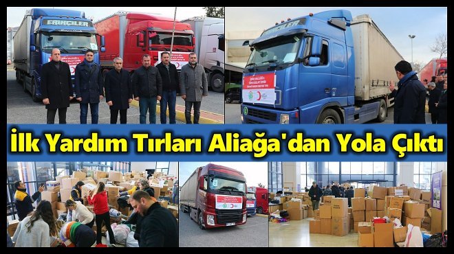 ALİAĞALILAR DA DEPREMZEDELER İÇİN SEFERBER OLDU