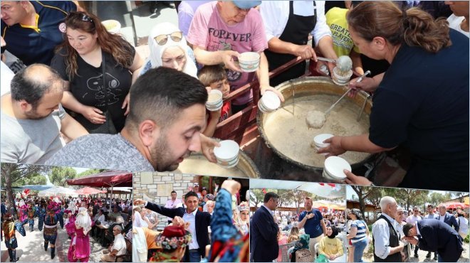 Aliağalılar Güzelhisar Keşkek Şenliği’nde buluştu