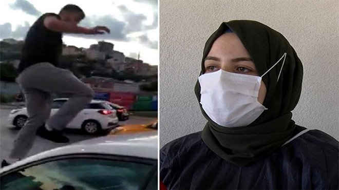 Alibeyköy'de saldırıya uğrayan kadın yaşadıklarını anlattı 