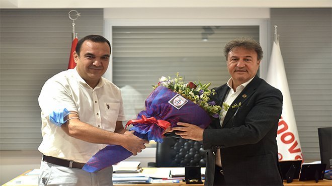 Altınordu’dan Başkan İduğ’a ziyaret