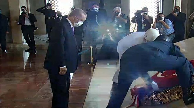 Anıtkabir'de 30 Ağustos töreni