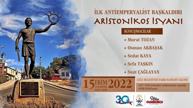 ARİSTONİKOS İSYANI ÇİĞLİ’DE KONUŞULACAK