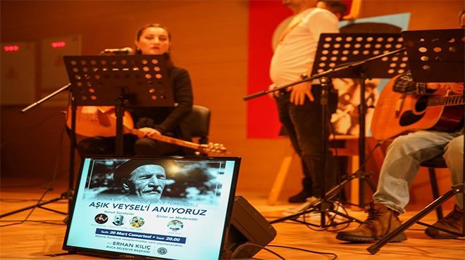 Aşık Veysel Buca’da türküleriyle anıldı
