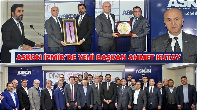 ASKON İZMİR’DE BAYRAK DEĞİŞİMİ