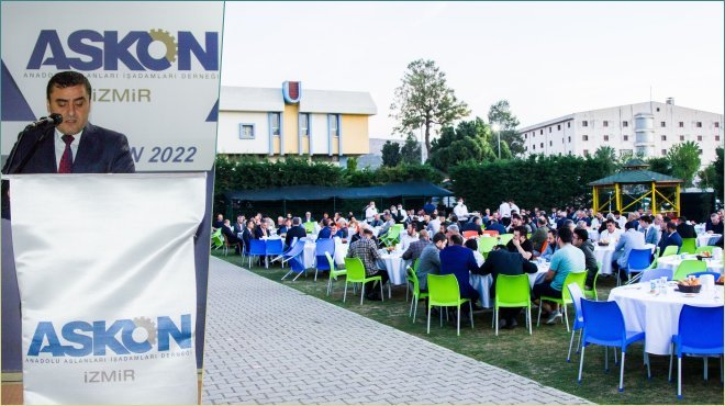 ASKON İzmir 8. geleneksel iftarında dostlar buluştu
