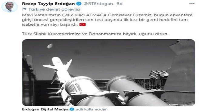 ATMACA TAM İSABETLE VURDU
